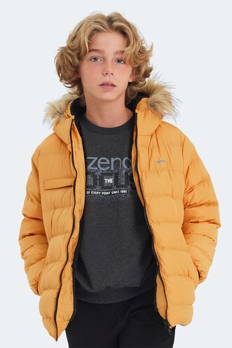 Slazenger CALISTO Unisex Kids Coat & Jacket Yellow - Thumbnail