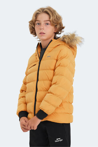 Slazenger CALISTO Unisex Kids Coat & Jacket Yellow - Thumbnail