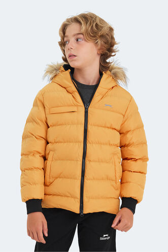 Slazenger CALISTO Unisex Kids Coat & Jacket Yellow - Thumbnail