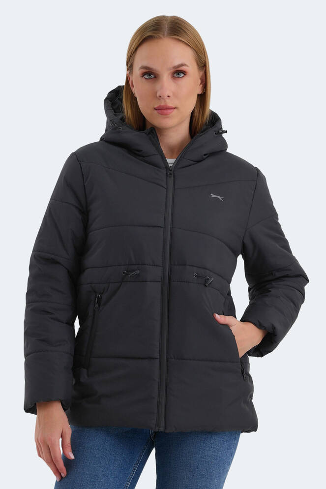 Slazenger CALLU Women's Coat & Jacket Black