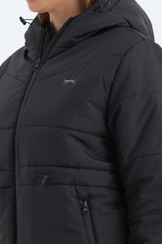 Slazenger CALLU Women's Coat & Jacket Black - Thumbnail