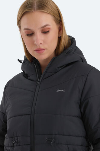 Slazenger CALLU Women's Coat & Jacket Black - Thumbnail