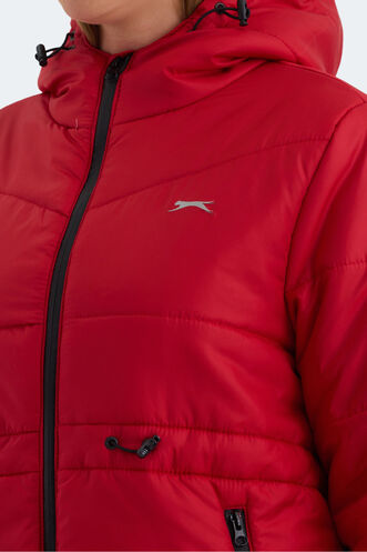 Slazenger CALLU Women's Coat & Jacket Red - Thumbnail