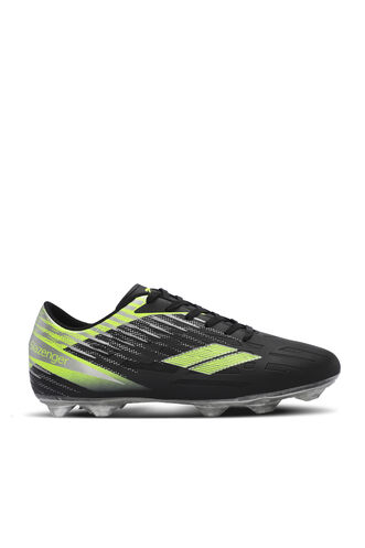 Slazenger CAMBLY Boys' Football Shoes Black - Green - Thumbnail