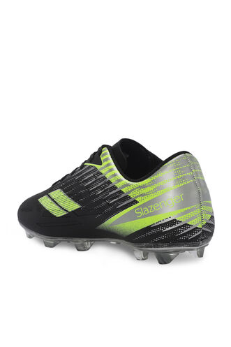 Slazenger CAMBLY Boys' Football Shoes Black - Green - Thumbnail