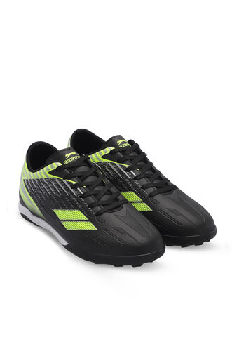 Slazenger CAMBLY Boys' Football Shoes Black - Green - Thumbnail