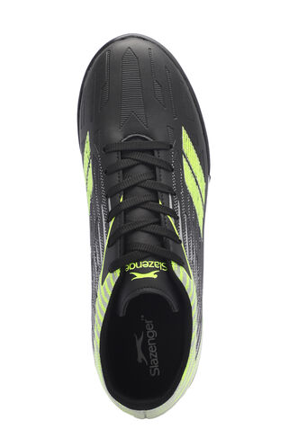 Slazenger CAMBLY Boys' Football Shoes Black - Green - Thumbnail