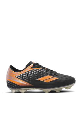 Slazenger CAMBLY Boys' Football Shoes Black - Orange - Thumbnail