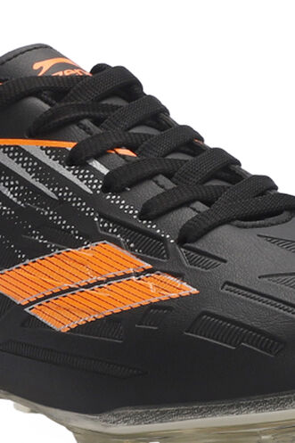 Slazenger CAMBLY Boys' Football Shoes Black - Orange - Thumbnail