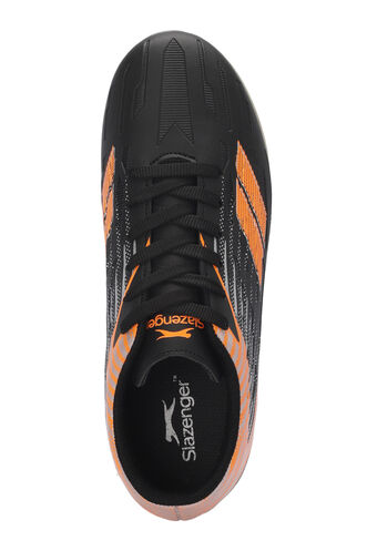 Slazenger CAMBLY Boys' Football Shoes Black - Orange - Thumbnail