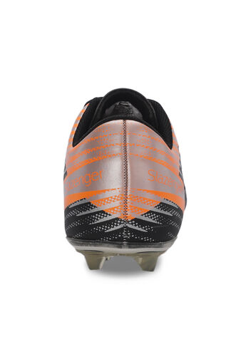 Slazenger CAMBLY Boys' Football Shoes Black - Orange - Thumbnail