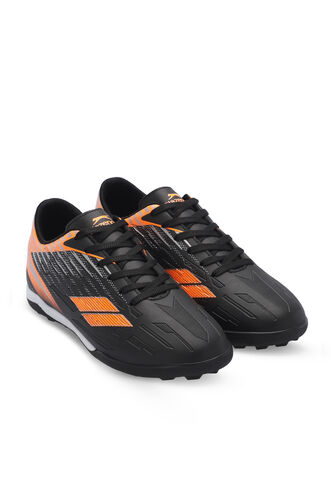 Slazenger CAMBLY Boys' Football Shoes Black - Orange - Thumbnail