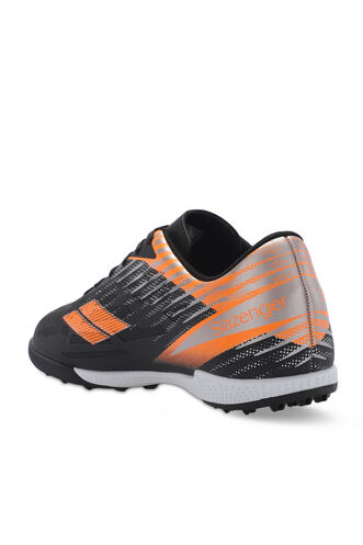 Slazenger CAMBLY Boys' Football Shoes Black - Orange - Thumbnail