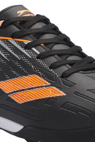 Slazenger CAMBLY Boys' Football Shoes Black - Orange - Thumbnail