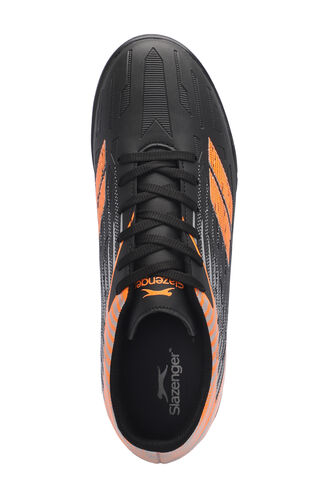 Slazenger CAMBLY Boys' Football Shoes Black - Orange - Thumbnail