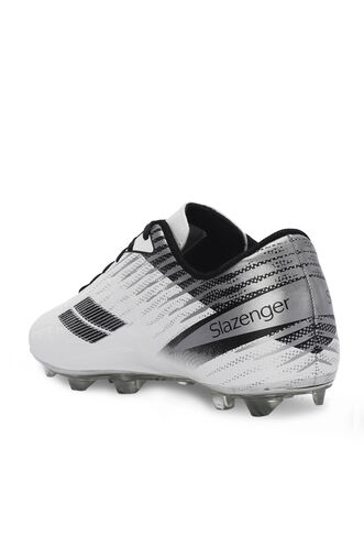 Slazenger CAMBLY Boys' Football Shoes White - Black - Thumbnail