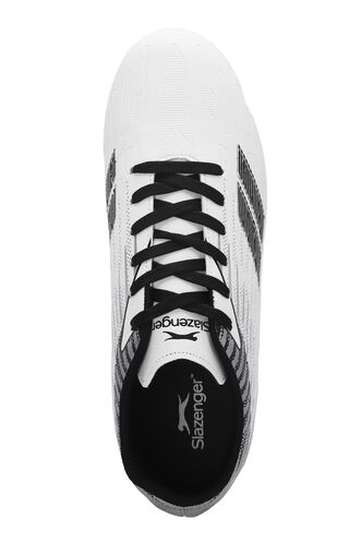 Slazenger CAMBLY Boys' Football Shoes White - Black - Thumbnail