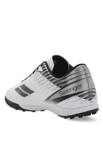 Slazenger CAMBLY Boys' Football Shoes White - Black - Thumbnail