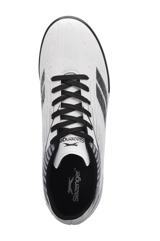 Slazenger CAMBLY Boys' Football Shoes White - Black - Thumbnail