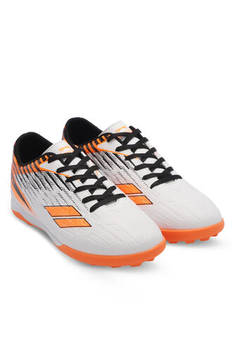 Slazenger CAMBLY Men's Football Shoes White - Orange - Thumbnail