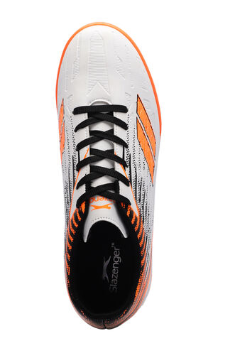 Slazenger CAMBLY Men's Football Shoes White - Orange - Thumbnail