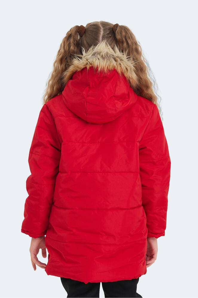 Slazenger CAMELIA Unisex Kids Coat & Jacket Red