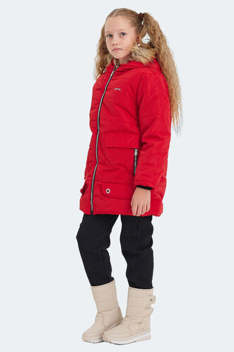 Slazenger CAMELIA Unisex Kids Coat & Jacket Red - Thumbnail