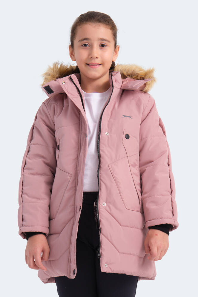 Slazenger CAMRON Girls' Coat & Jacket Powder