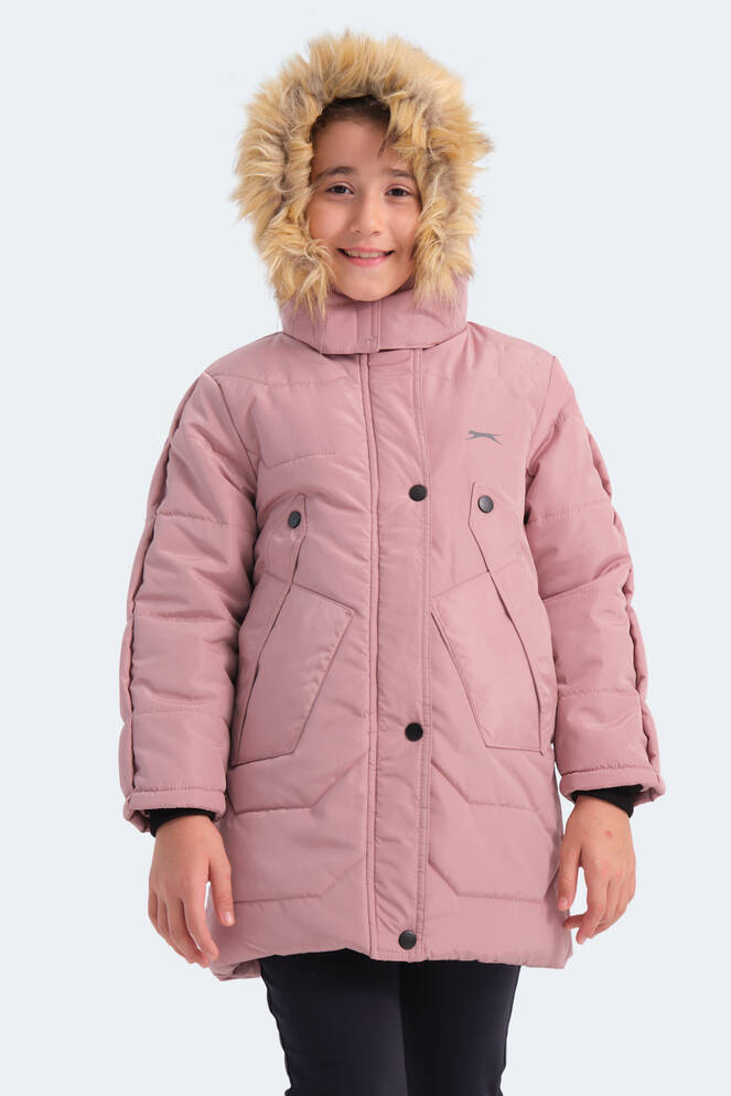 Slazenger CAMRON Girls' Coat & Jacket Powder