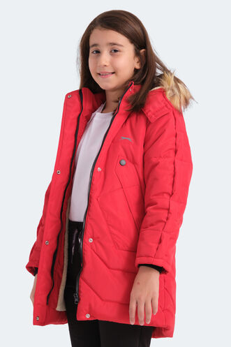 Slazenger CAMRON Girls' Coat & Jacket Red - Thumbnail