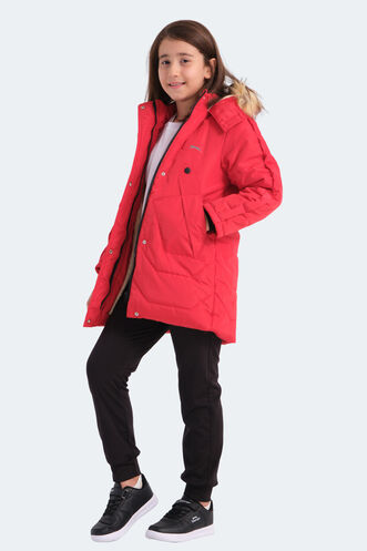 Slazenger CAMRON Girls' Coat & Jacket Red - Thumbnail