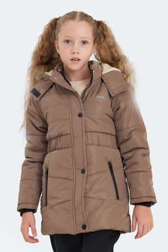 Slazenger - Slazenger CANDY Girls' Coat & Jacket Beige