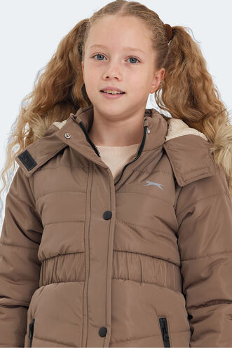 Slazenger CANDY Girls' Coat & Jacket Beige - Thumbnail