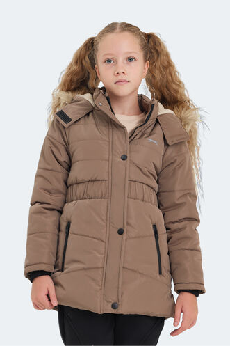 Slazenger CANDY Girls' Coat & Jacket Beige - Thumbnail