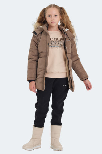 Slazenger CANDY Girls' Coat & Jacket Beige - Thumbnail