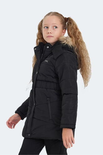 Slazenger CANDY Girls' Coat & Jacket Black - Thumbnail