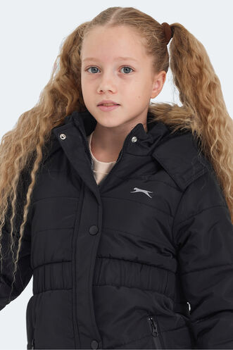 Slazenger CANDY Girls' Coat & Jacket Black - Thumbnail