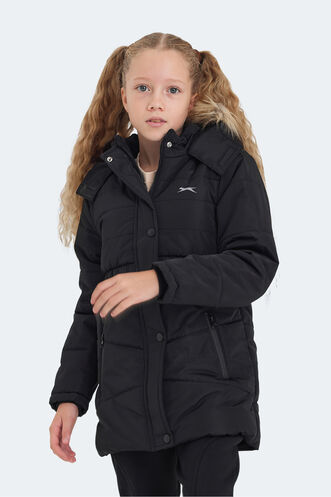 Slazenger CANDY Girls' Coat & Jacket Black - Thumbnail