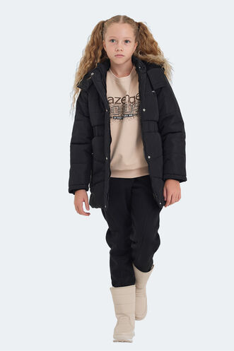 Slazenger CANDY Girls' Coat & Jacket Black - Thumbnail