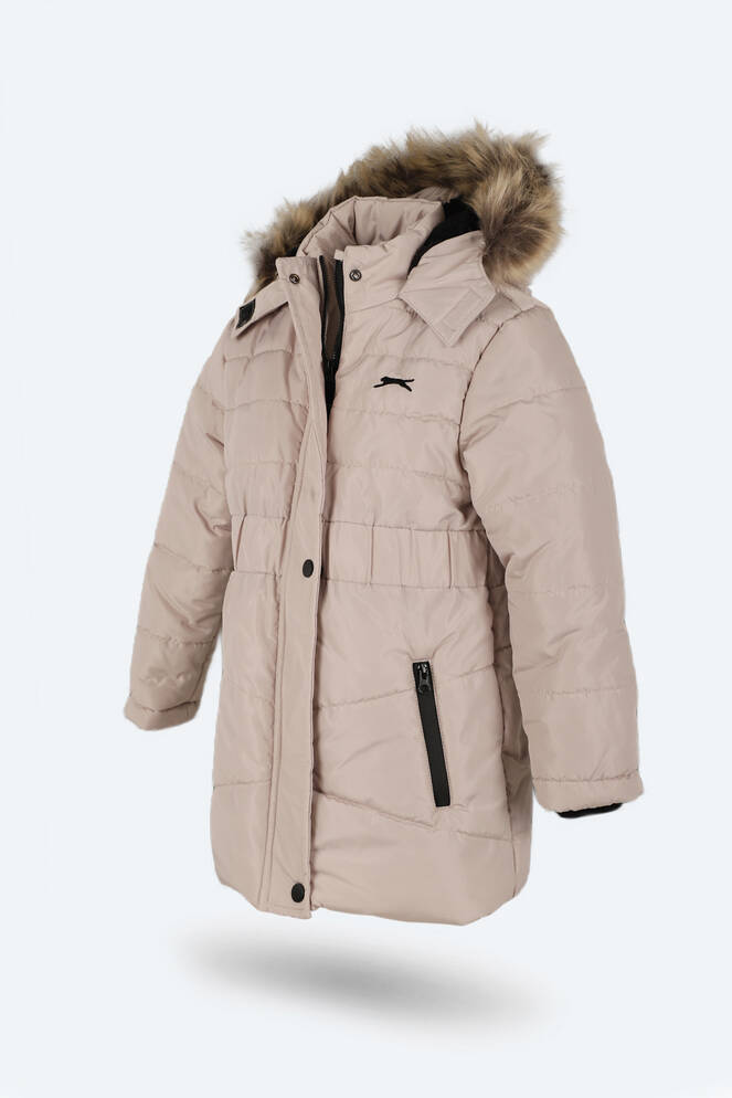 Slazenger CANDY NEW Girls' Children's Coat & Jacket Beige