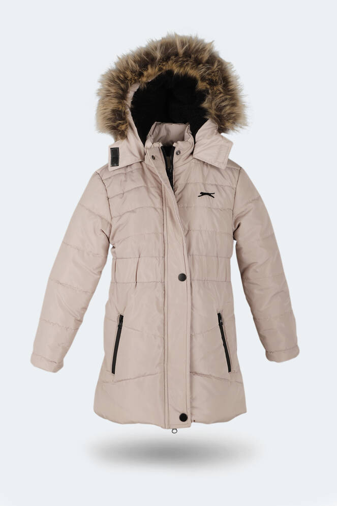 Slazenger CANDY NEW Girls' Children's Coat & Jacket Beige