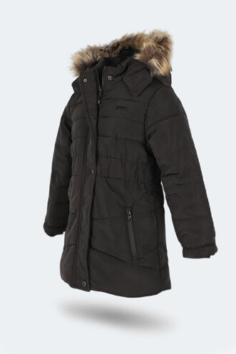 Slazenger CANDY NEW Girls Children's Coat & Jacket Black - Thumbnail