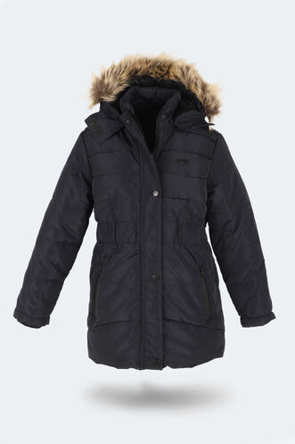 Slazenger CANDY NEW Girls' Children's Coat & Jacket Navy - Thumbnail