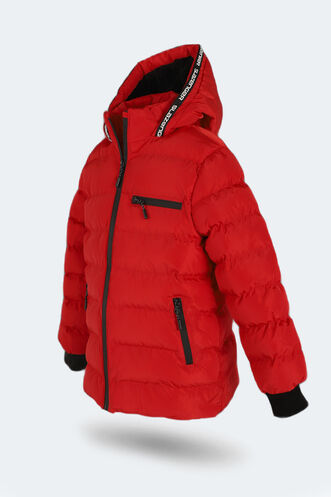 Slazenger CAPTAIN NEW Children's Jacket & Coat Red - Thumbnail