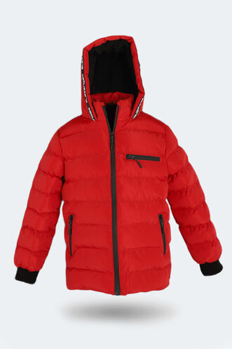 Slazenger CAPTAIN NEW Children's Jacket & Coat Red - Thumbnail