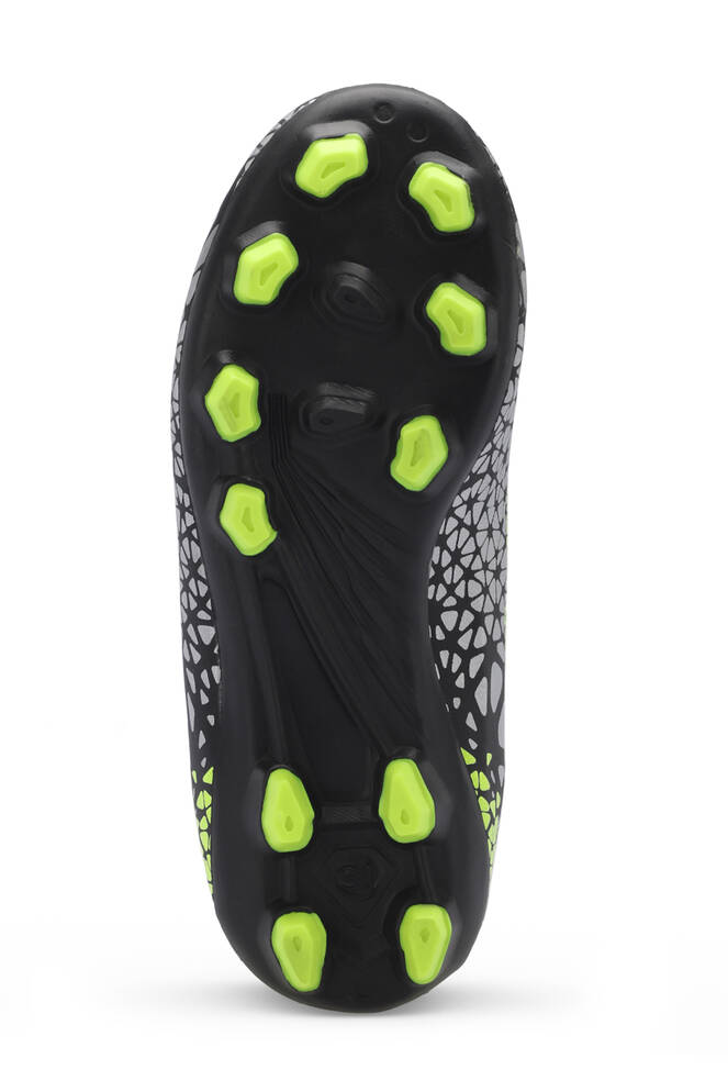 Slazenger CRYSTAL Unisex Kids Football Shoes Black - Green