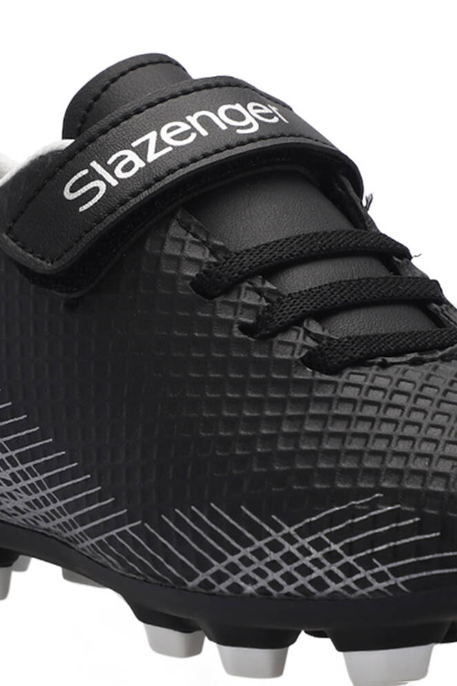 Slazenger CULTURAL Unisex Çocuk Futbol Ayakkabı Siyah - Gri