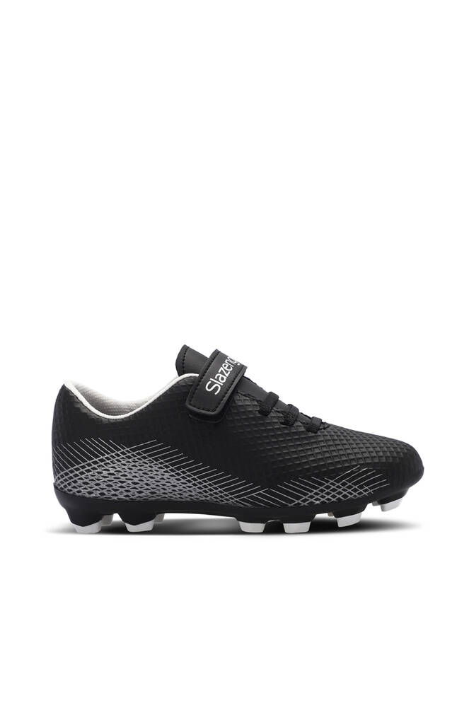 Slazenger CULTURAL Unisex Kids Football Shoes Black - Gray