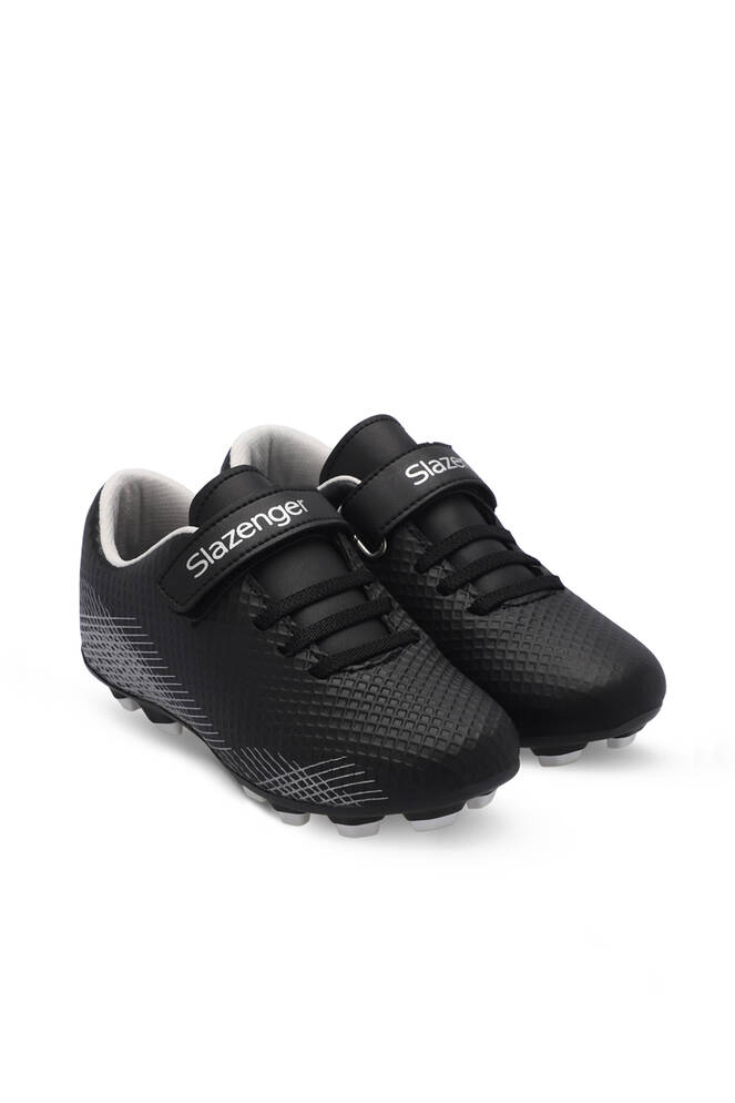 Slazenger CULTURAL Unisex Kids Football Shoes Black - Gray