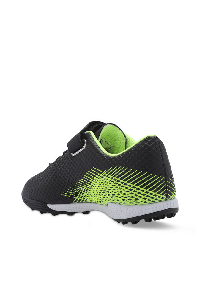 Slazenger CULTURAL Unisex Kids Football Shoes Black - Green